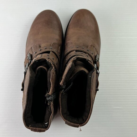 Josef Seibel Sienna 34 Ankle Booties Womens Size 40 Washed Taupe Brown - Picture 10 of 15